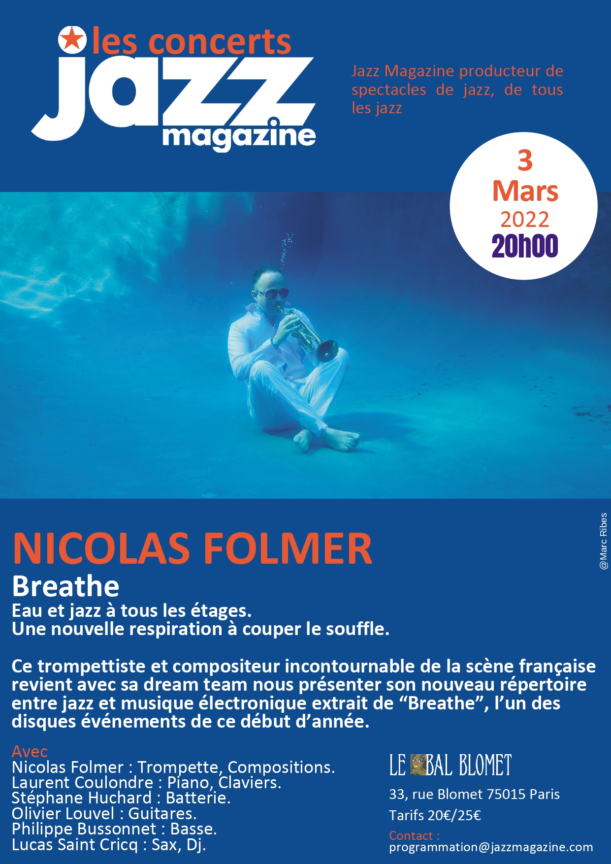 Bam blomet Paris Nicolas Folmer Jazz