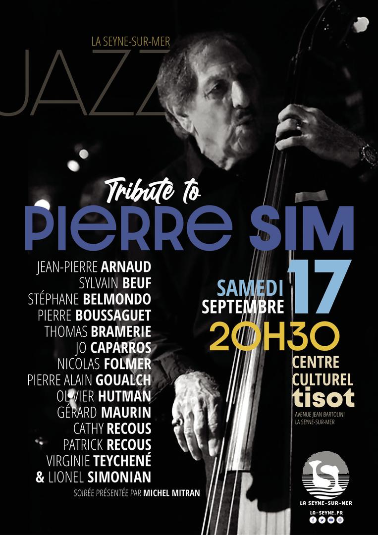 Concert hommage à Pierre Sim avec Nicolas Folmer le 17 septembre 2022 à la Seyne sur Mer