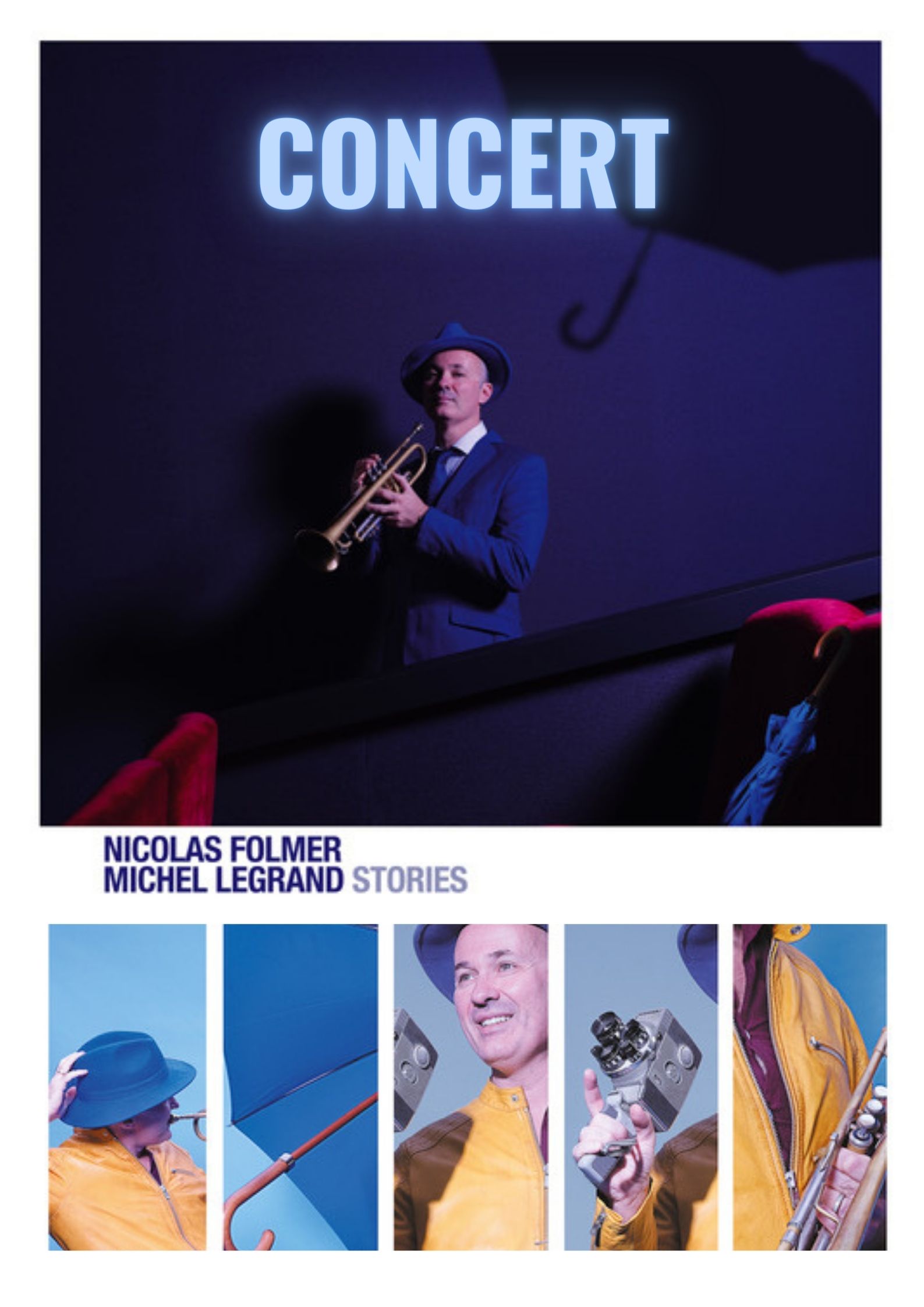 Michel Legrand & Nicolas Folmer en concert au Télégraphe Folmer Club à Toulon